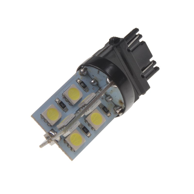 LED T20 (3157) bílá, 12V, 16LED/3SMD (95272cb) 2 ks