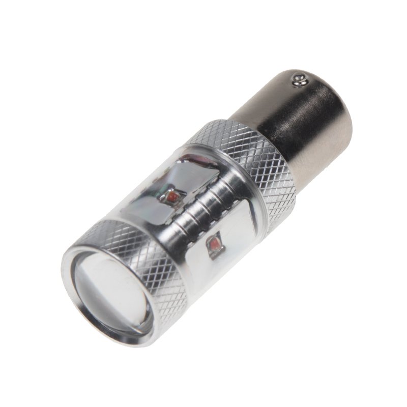 CREE LED BA15S 12-24V, 30W (6x5W) červená (95C-BA15S-30Wr) 2 ks