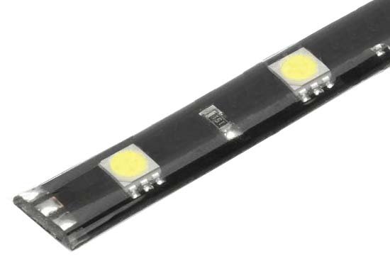 LED pásek s 12LED/3SMD bílý 12V, 30cm (ledstrip1230w)