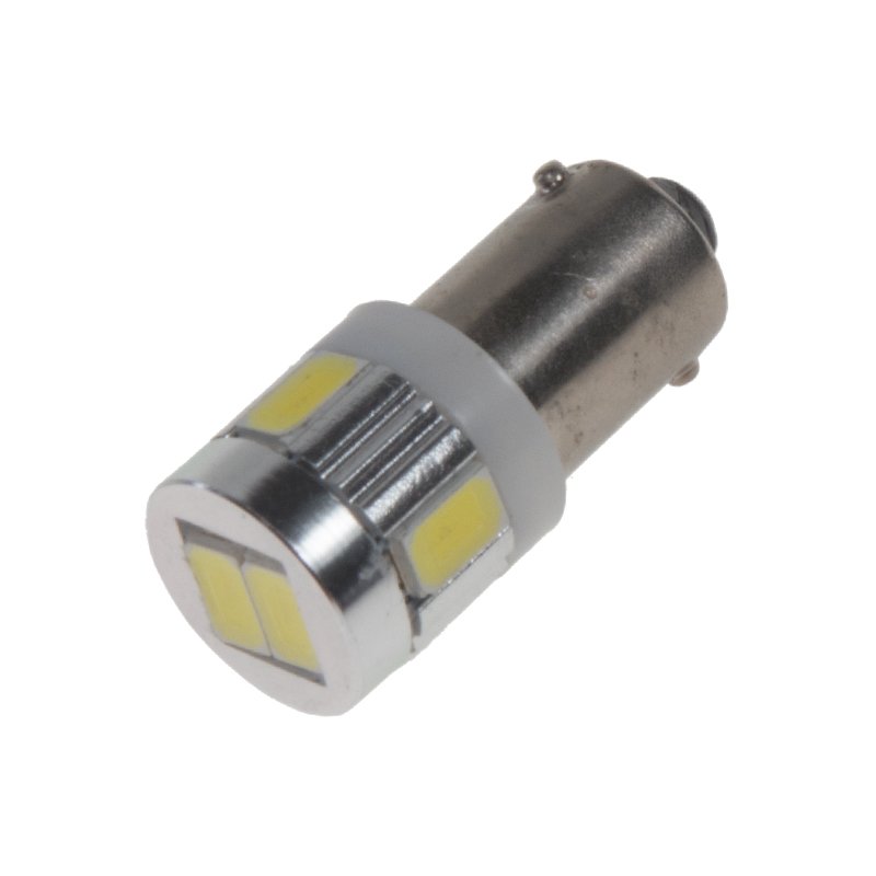 LED BA9s bílá, 12V, 6LED/5630SMD (95171) 2 ks