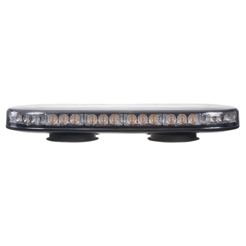 SLIM rampa oranžová, 42LEDx3W, magnet, 12-24V, 365mm, ECE R65 R10 (sre2-242)