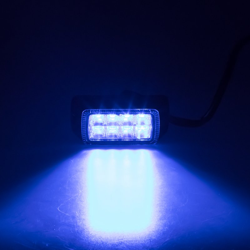 PROFI výstražné LED světlo vnější, modré, 12-24V, ECE R65 (911-623blu)