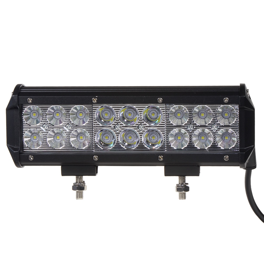 LED světlo obdélníkové, 18x3W, 234x80x65mm, ECE R10 (wl-823)