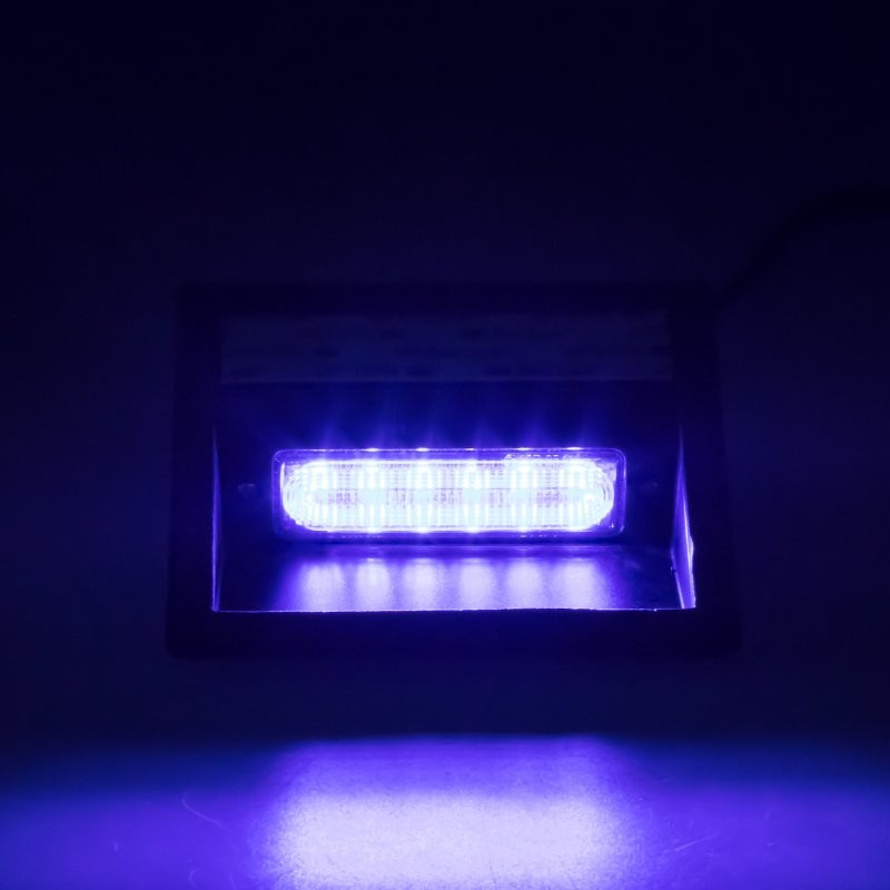 PREDATOR LED vnitřní, 6x LED 5W, 12/24V, modrý, ECE R65 (kf738blu)