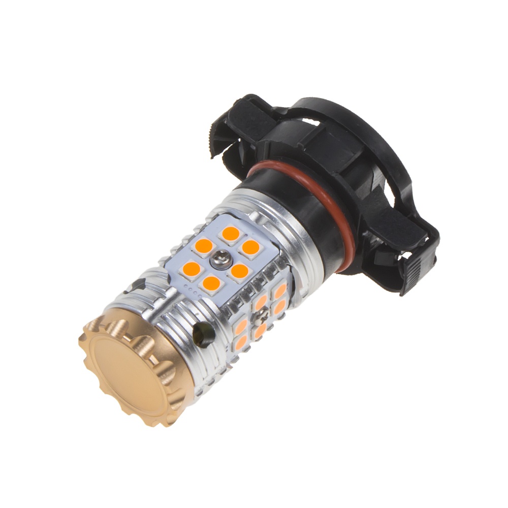 LED PSY24W oranžová, CAN-BUS, 12-24V, 24LED/3030SMD (95CBPSY24Wo) 2 ks