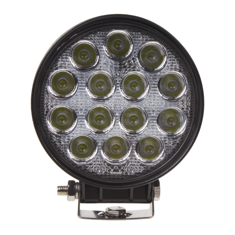 LED světlo kulaté, 14x3W, 117mm, ECE R10 (wl-808)