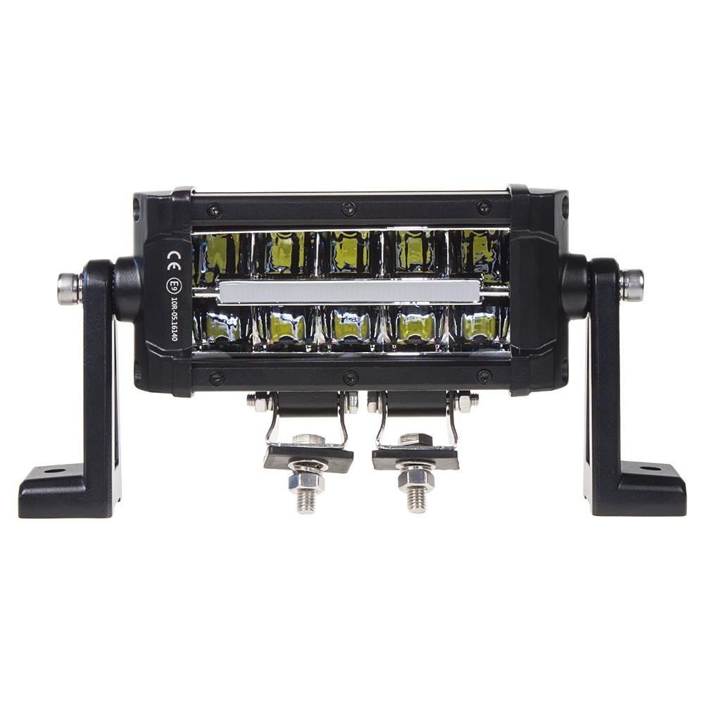 LED světlo s pozičním světlem, 10x3W, 178mm, ECE R10 (wl-8630)