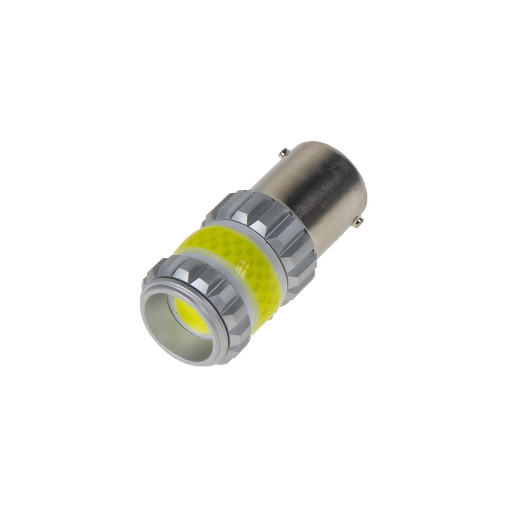 LED BA15s bílá, COB 360 st., 9-60V, 12W (951012) 2 ks