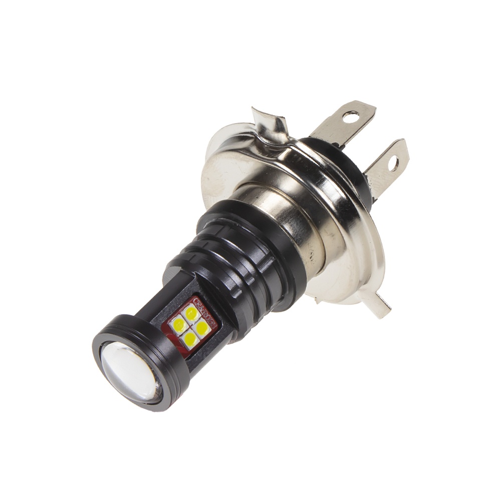 x LED H4 bílá 10-50V, 15LED/2835SMD (95H408) 2 ks