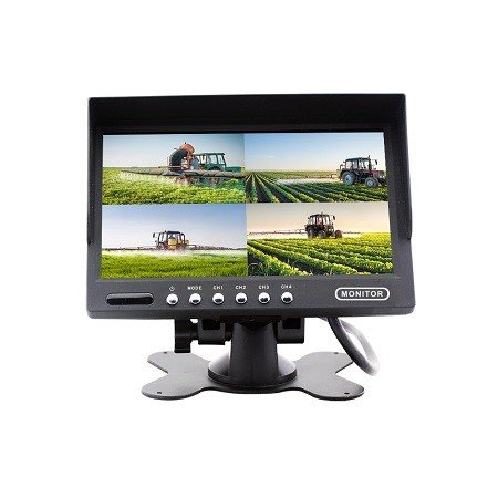 TFT7A4 Monitor 7 4ch 4split 4PIN 12/24V