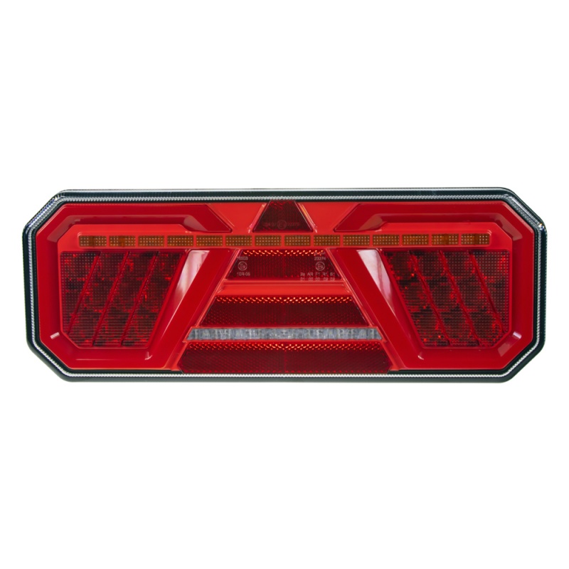 Sdružená LED lampa levá zadní s dynamickými blinkry 12/24V (trl33L)