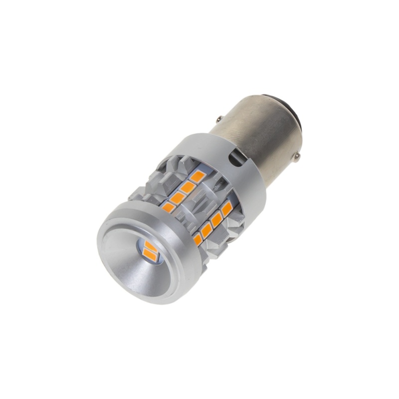 LED BAY15D oranžová, 12/24V, CAN-BUS, 26LED SMD (95AC012ora) 2 ks