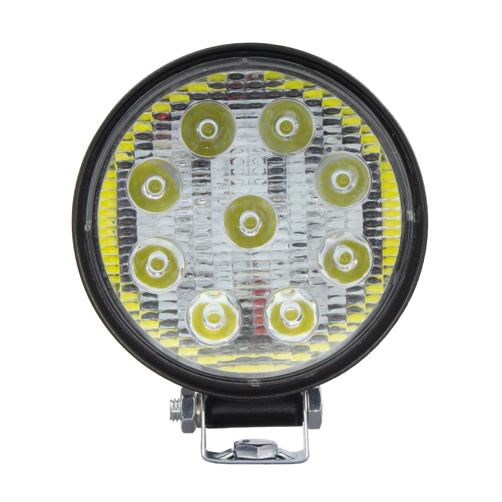 LED světlo kulaté, 9x3W, poziční světlo, ECE R10 (wl-850)