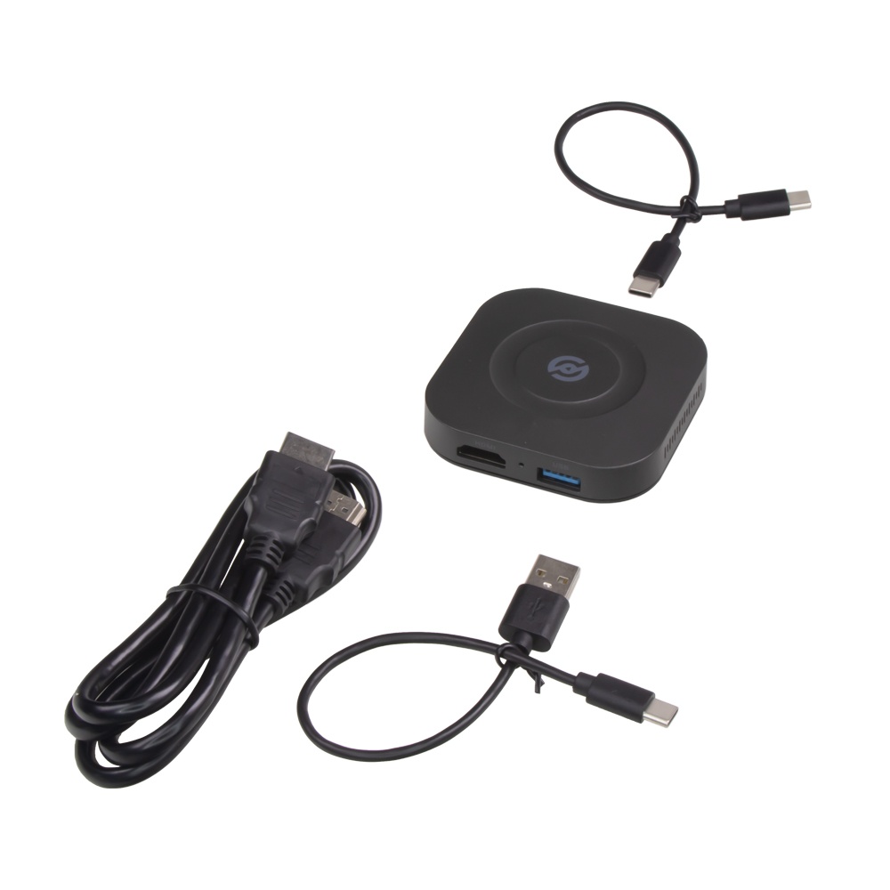 CARCLEVER Apple CarPlay & Android Auto Convertor Box pro rádia OEM, HDMI-OUT (808CP05.2HDMI)