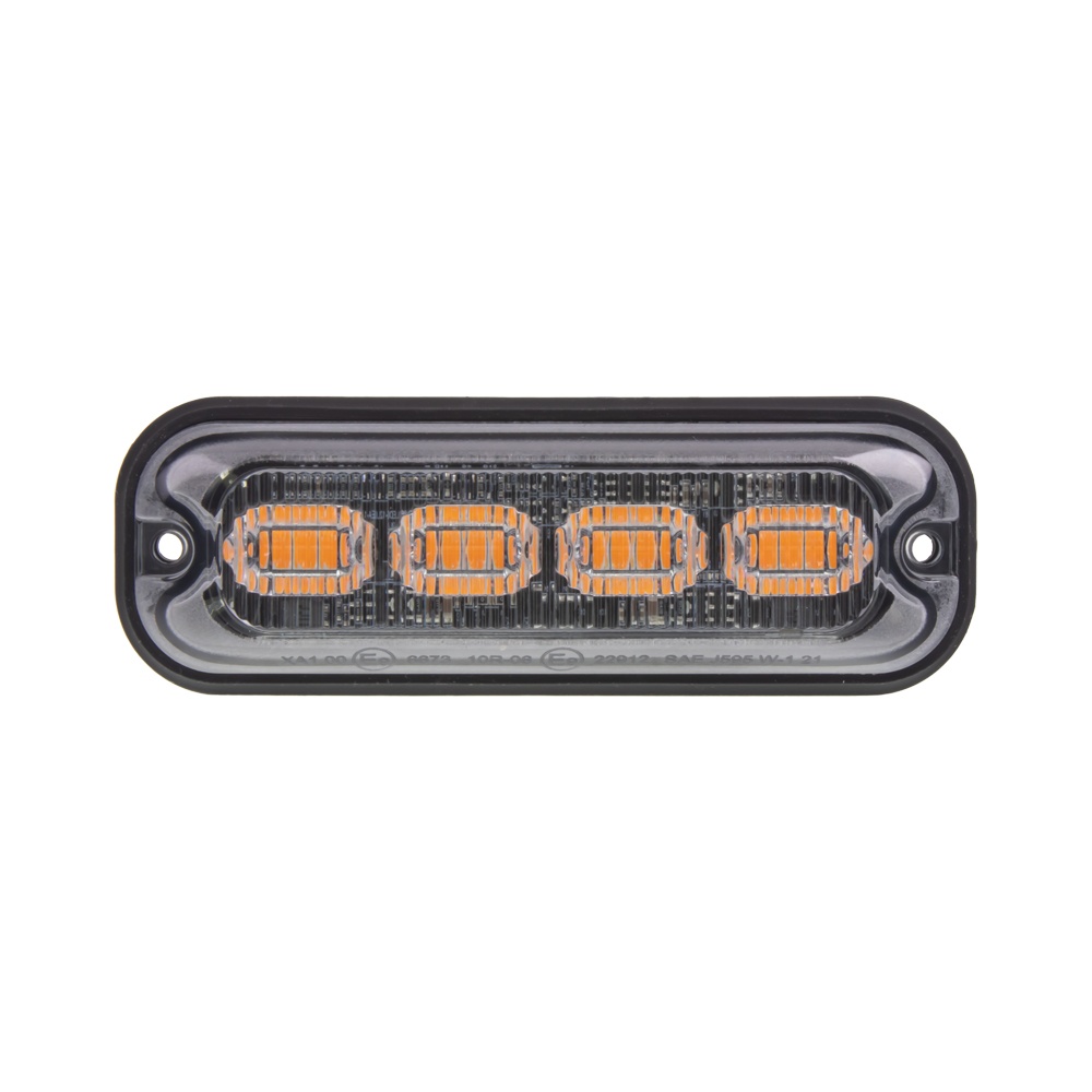 PREDATOR 4x4W LED, 12-24V, oranžový, ECE R65 (br004A)