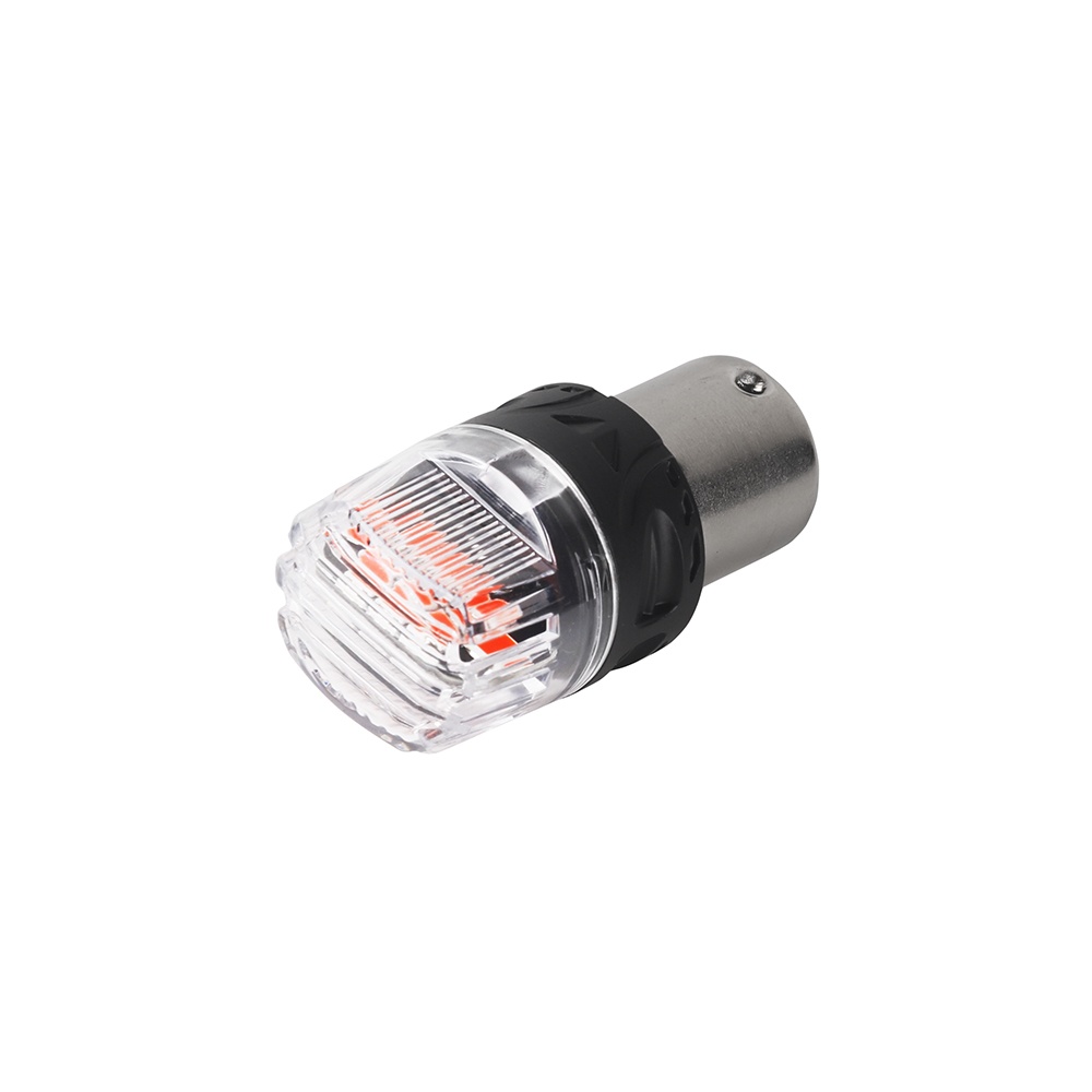 LED BA15S červená, 12V, 16LED 2835SMD (95BR-BA15S-01r) 2 ks