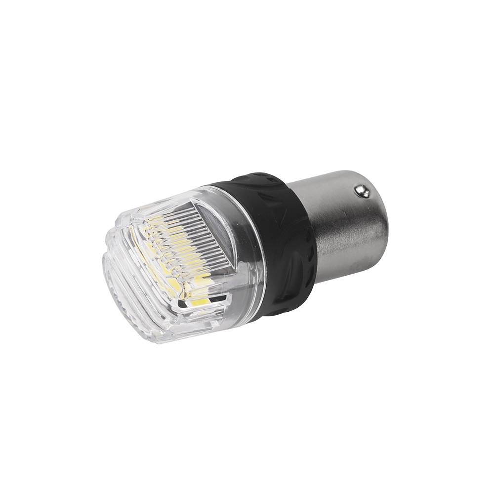 LED BA15S bílá, 12V, 16LED 2835SMD (95BR-BA15S-01w) 2 ks