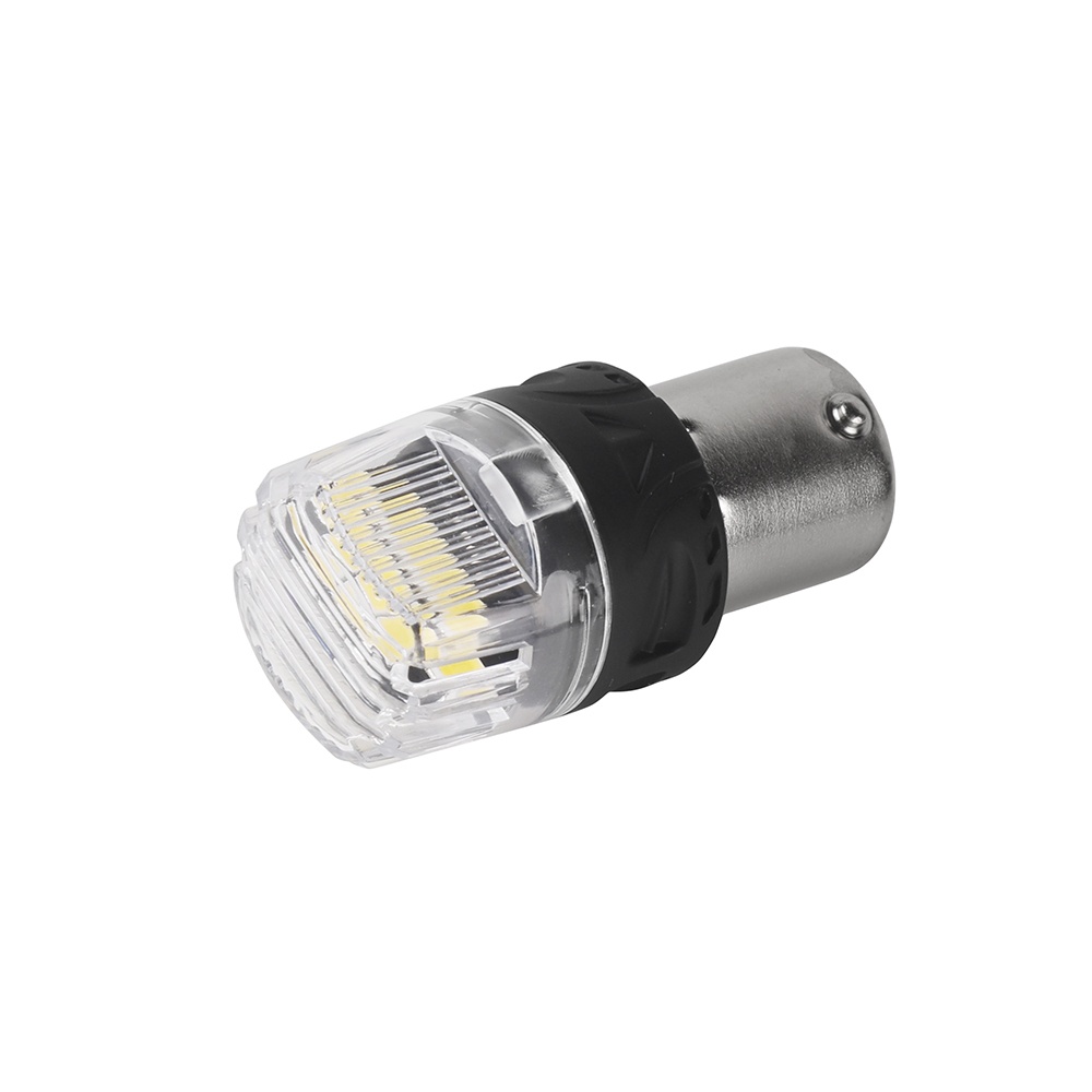 LED BAU15S bílá, 12V, 16LED 2835SMD (95BR-BAU15S-01w) 2 ks