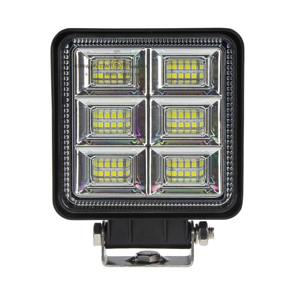 LED světlo hranaté, 48x1W, 110x128x35mm, ECE R10/R148 (wl-856R148)