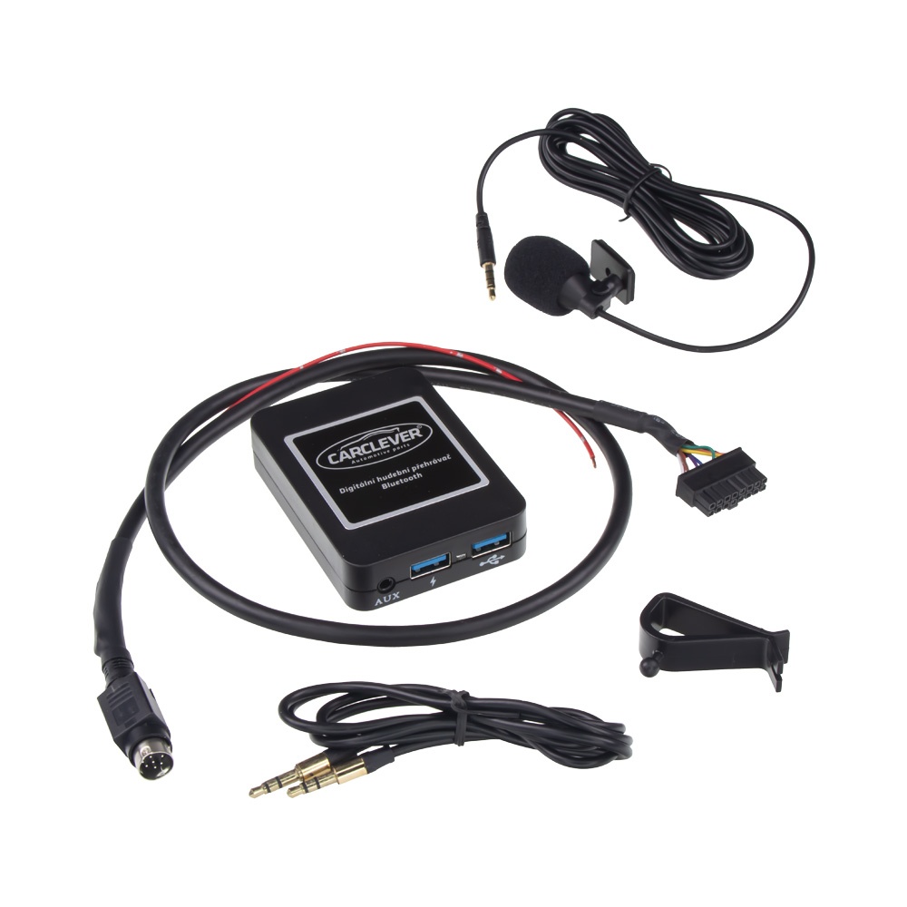 CARCLEVER Hudební přehrávač USB/AUX/Bluetooth Volvo SC-xxx (555VL002)