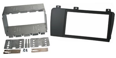 2ISO redukce pro Volvo V70 2004-2007, S60 2004-2009, XC70 2004-2007 černý (10751ram)