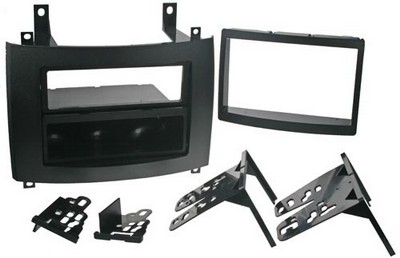 2DIN/1DIN redukce pro Cadillac CTS 2003-06, SRX 2004-07 černý (10809.2)