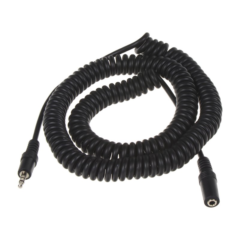 Propojovací kabel Jack 3,5mm samec/Jack 3,5mm samice 5m (pc7-204)